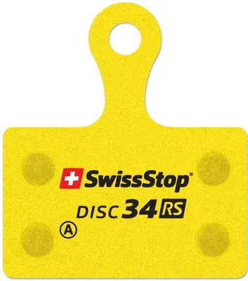 Produktbild von SwissStop Disc 34 RS, Fahrradbremsbelag, Gelb