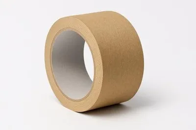 Zdjęcie produktu dla Taśma Pakowa Papierowa Brąz 120mic 50mm/50m Solvent Kauczuk