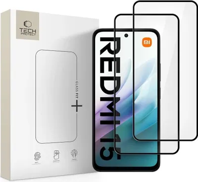 Obrázok produktu pre Tech-Protect Glass Fit+ tvrdené sklo pre Xiaomi Redmi 15 KP39764