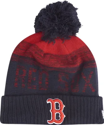 Produktbild von New Era MLB Jake Cuff Knit Beanie Boston red Sox red/black