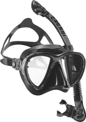 Imagen del producto de Conjunto de snorkel Cressi Evo Big Eyes&alpha Ultra Dry, color , talla única