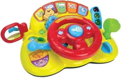 Immagine prodotto di VTECH BABY Vroum Vroum Cruscotto di scoperta, giocattolo musicale educativo, effetti luminosi, 12-36 mesi, batterie incluse