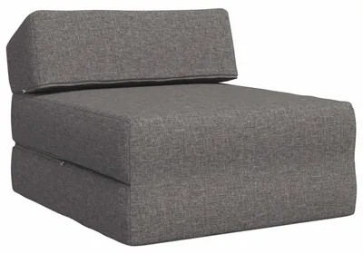 Immagine prodotto di vidaXL Divano letto pieghevole Grigio chiaro 60 x 70 x 41 cm in tessuto