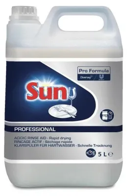 Produktbild von SUN Professional Klarspüler für Hartwasser, Saurer Klarspüler | Kanister (5 l)