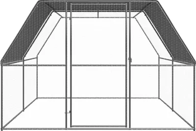 Obrázok produktu pre vidaXL Vonkajšia klietka pre kurčatá 3x4x2 m Pozinkovaná oceľ