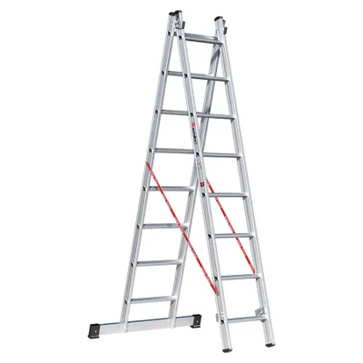 Produktbild von Euroline Premium 306 Mehrzweckleiter 2x8 Sprossen
