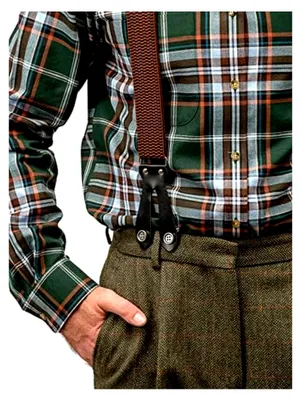 Produktbild von Sechserpack Clip-on-Knöpfe für Hosenträger in Geschenkverpackung
