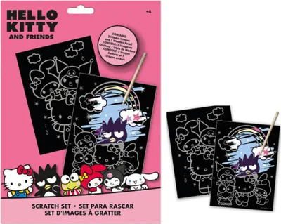 Zdjęcie produktu dla Hello Kitty Zestaw kreatywny do wydrapywania obrazków