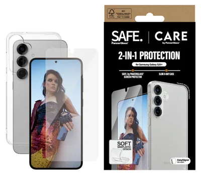 Immagine prodotto di Cura di Panzerglass Fashion 2W1 Etui+Szkło per Samsung Galaxy S25+