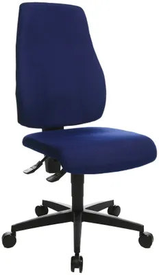Produktbild von Topstar Bürodrehstuhl ohne Armlehnen, blau