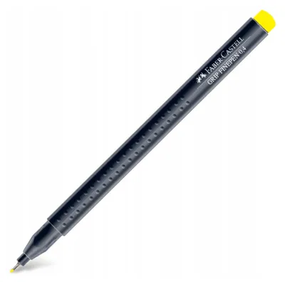 Produktbild von FABER-CASTELL Fineliner Grip 0,4 mm GELB