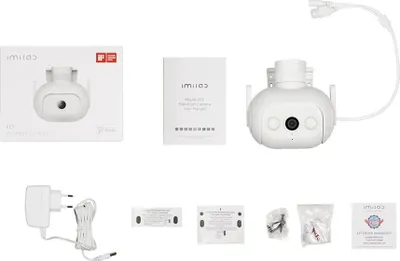 Obrázek produktu pro IMILAB Outdoor LAN Kamera EC5, 360', 2K, 4IR Spotlight, weiß