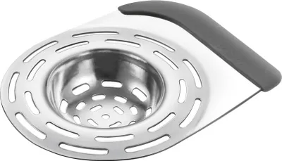 Obrázek produktu pro Tescoma Sítko do dřezu se stěrkou PRESTO 9 x 7 cm, nerez