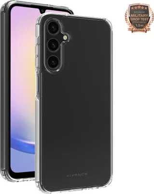 Zdjęcie produktu dla ViVanco™63973, Pokrowiec, Samsung, Galaxy A25 5G, 16,5 cm (6.5"), Przezroczysty