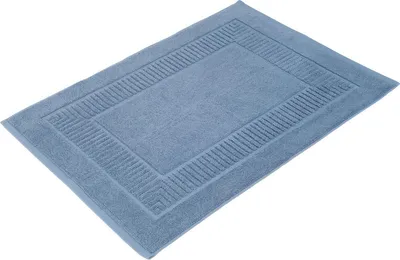 Produktbild von Gözze Badvorleger Frottierserie BIO blau 50 x 70 cm