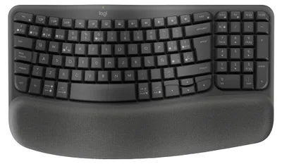 Productafbeelding van Logitech 920-012296, Volledige grootte (100%), Draadloos, RF draadloos + Bluetooth, Membraantoetsen, QWERTY-indeling, Grijs
