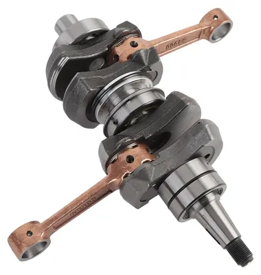 Produktbild von Kurbelwellen-Baugruppe für Außenbordmotoren, Typ 69P, Teilenummer 11400 00, oder Typ 61N, Teilenummer 11400 00. Kurbelwellen-Montagesatz für Zweitakt-Außenbordmotoren mit 25 oder 30 PS
