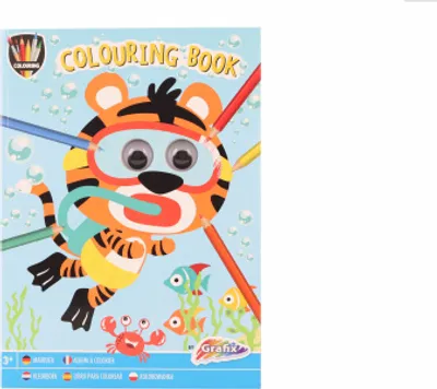 Image de Jouetprive-Fun Coloring Book A4Unicorn 150011