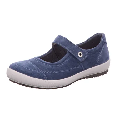 Produktbild von Legero Ballerina Blau Veloursleder Größe: 41 Normal