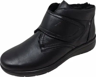 Produktbild von Semler Greta Weite H Klettstiefel Schwarz