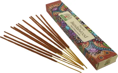 Produktbild von Namaste India Sandelholz Räucherstäbchen (1 Schachtel)