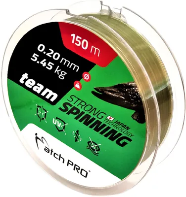 Produktbild von Match Pro Team Spinning Strong Angelschnur 150m 0.20mm