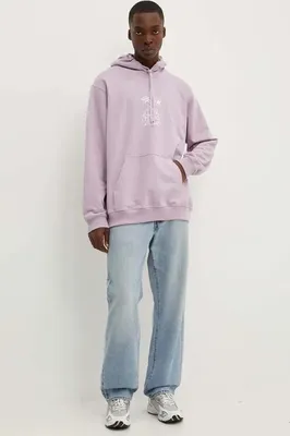 Immagine prodotto di Felpa da uomo viola Vans Crazy Eddy 66 Loose Lavender-XL