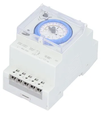 Obrázek produktu pro Mechanický časovač, 15minutové intervaly, elektrický vysokovýkonný časový spínač