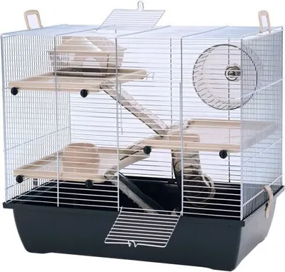 Produktbild von "INTER-ZOO Pinky 3 Zink schwarz 500x330x455