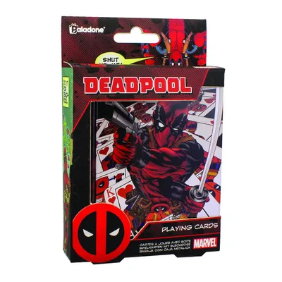 Produktbild von Paladone – Żetony kart Marvel Deadpool – Oficjalny produkt premium do gier