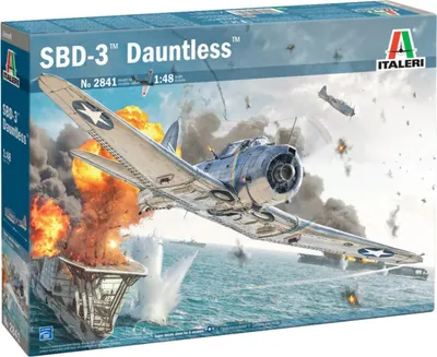 Productafbeelding van Modelbouwpakket vliegtuig 2841 - USN SBD-3 DAUNTLESS (1:48)