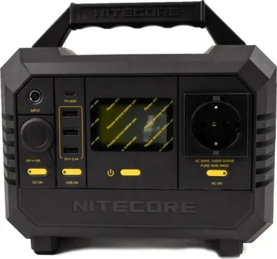 Immagine prodotto di Nitecore Powerstation NES500 - 144000mAh, USB-A, USB-C, uscite a 230V e 12V