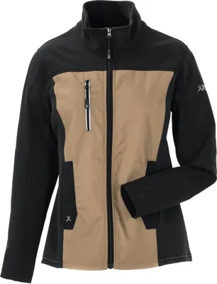 Produktbild von Größe 34 Planam Norit Damen Hybridjacke sand schwarz Modell 6513