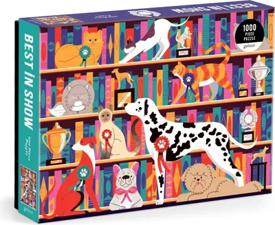 Immagine prodotto di Galison Puzzle Animali in mostra 1000 pezzi