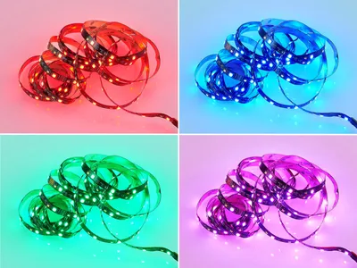 Obrázok produktu pre LED pásik RGBWW stmievateľný s diaľkovým ovládaním samolepiaci - 5 metrov