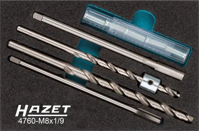 Obrázek produktu pro Opravná sada žhavicích svíček Hazet 4760-M8X1/9