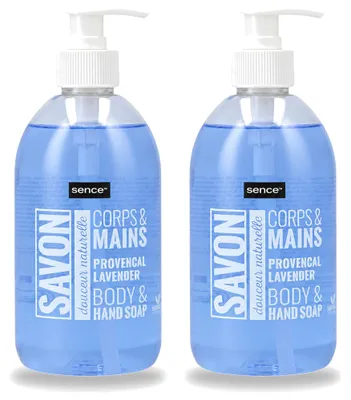 Produktbild von 2 x Sence Handseife Provencal Lavendel - 500 ml - Vorteilspackung - 2 Stücke