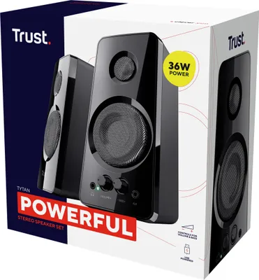 Produktbild von Trust Tytan 2.0 Speaker Set - Lautsprecher - für PC - 18 Watt (Gesamt)