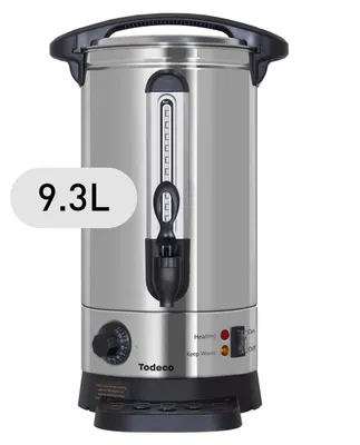 Productafbeelding van Todeco Glühweinwarmer, 9,3 liter, warmhoudapparaat voor warme dranken, met instelbare temperatuur