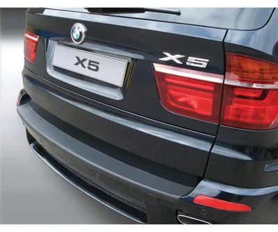 Productafbeelding van RGM ABS achterspoilerbeschermer, compatibel met BMW X5 (2007-2013), zwart