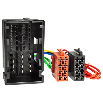 Zdjęcie produktu dla Kabel adaptera radiowego kompatybilny z Alfa Romeo Mito Giulietta Fiat 500 Ducato Tipo Peugeot Boxer Citroen Jumper Lancia do standardu ISO 16pin