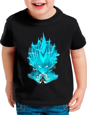 Produktbild von style3 Fusion Warrior Kinder T-Shirt super dragon saiyan z gt