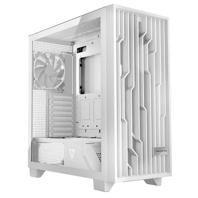 Produktbild von Modecom Volcano Perun Apex Argb Midi Weisses Gehäuse