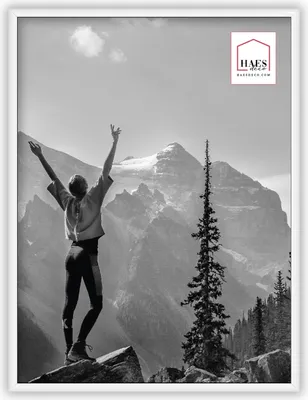 Produktbild von Kunststoff-Fotorahmen Haes Deco EF5W Easy Frame Weiß 30x40 cm
