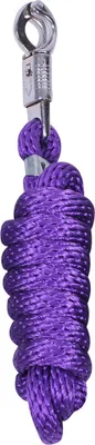 Produktbild von Anbindestrick QHP Führstrick mit Panikhaken ARBO-INOX® Farbe - lila