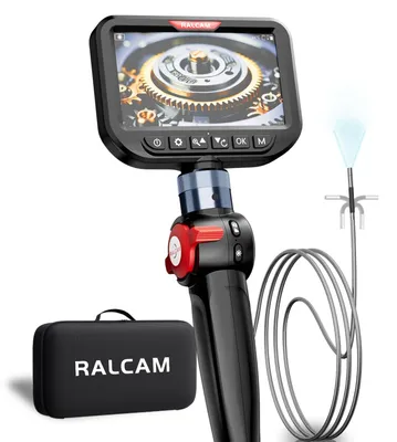 Productafbeelding van Endoscoopcamera endoscoop inspectiecamera - 210° draaibaar - 5 inch HD - 3,9 mm - Ip67