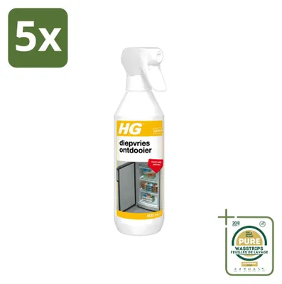 Produktbild von 5 x  HG Gefrierschrank-Enteiser - 500 ml - Vorratspackung - 5 Stücke