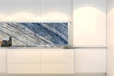 Obrázek produktu pro Fototapeta do kuchyně - Žíhaný mramor 180 x 60 cm - Samolepicí fólie