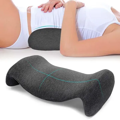 Image de Coussin lombaire ergonomique en mousse à mémoire de forme – Soutien pour les douleurs dorsales