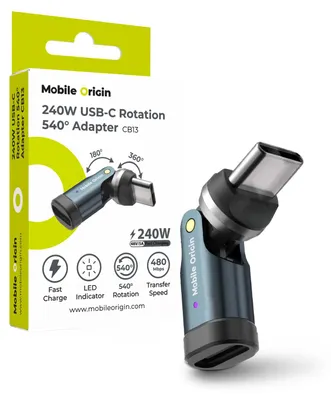 Produktbild von Mobile Origin 240W USB-C Rotation 540° Adapter CB13